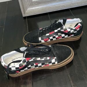 womens cherry vans